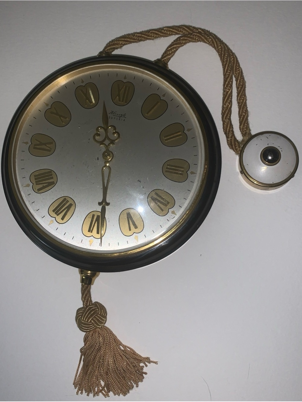 Beautiful vintage Kienzle Superia wall clock
